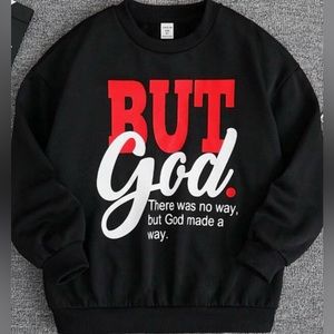 SHEIN Kids HYPEME Tween Slogan
Graphic Thermal Lined Sweatshirt (Size 11-12Y)